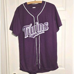 Minnesota Twins Prince Baseball Jersey‎ Medium Purple Prince Night Collectors